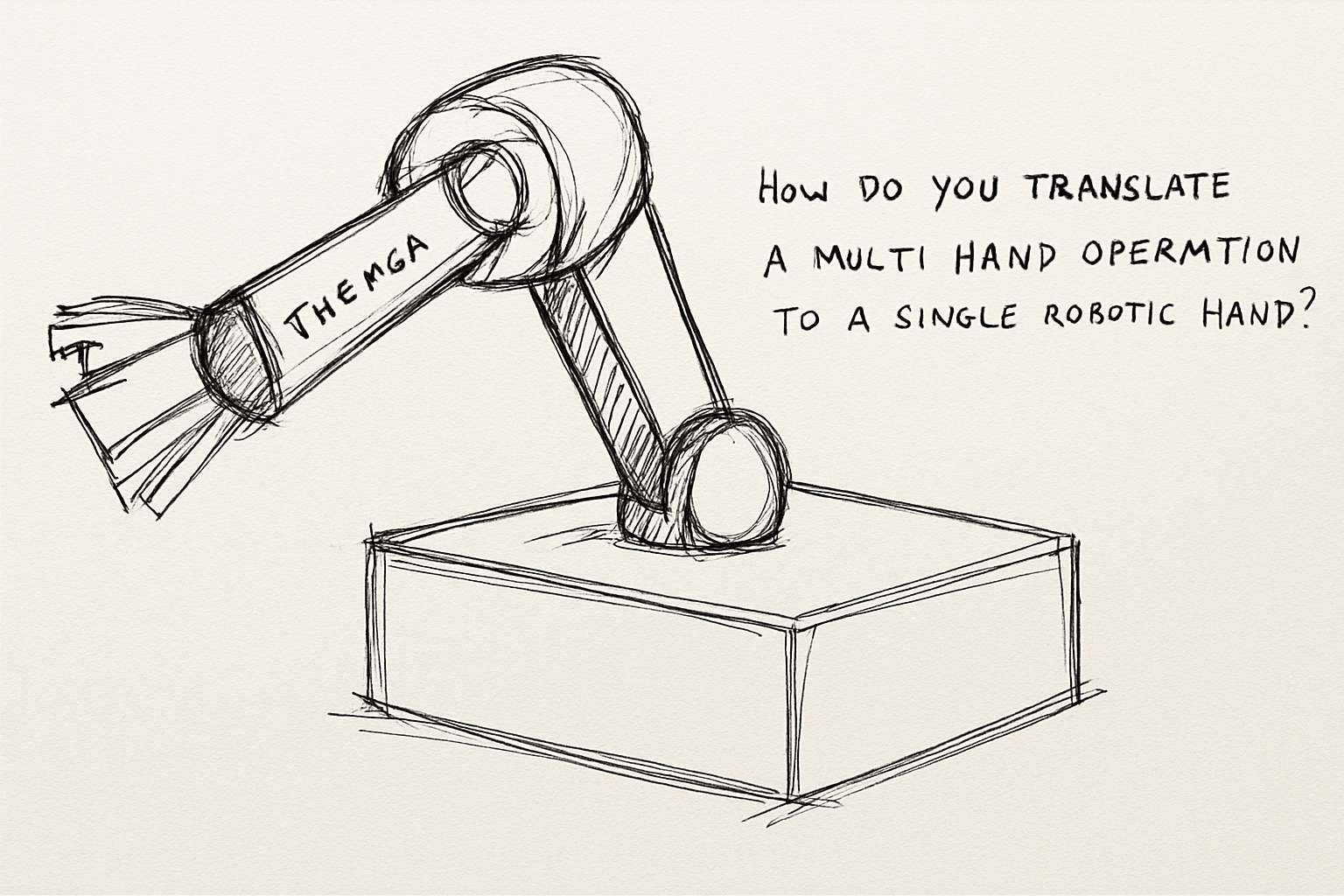 THENGA — early ideation sketches
